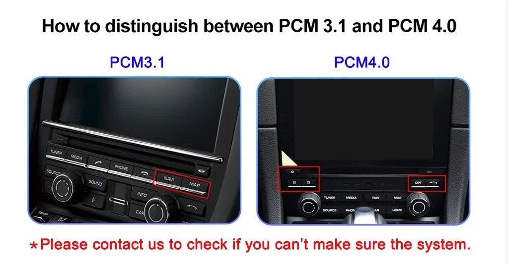 Screen Update wireless CarPlay AndroidAuto Retrofit Kit for Porsche 911 Cayenne 718 Panamera Macan with PCM 3.0 3.1 4.0 System