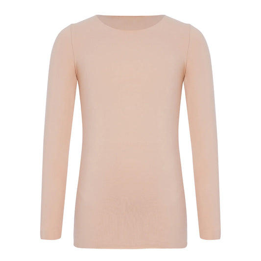 Girls Seamless Thermal Top - Long Sleeve Base Layer for Dance Practice - photo 4