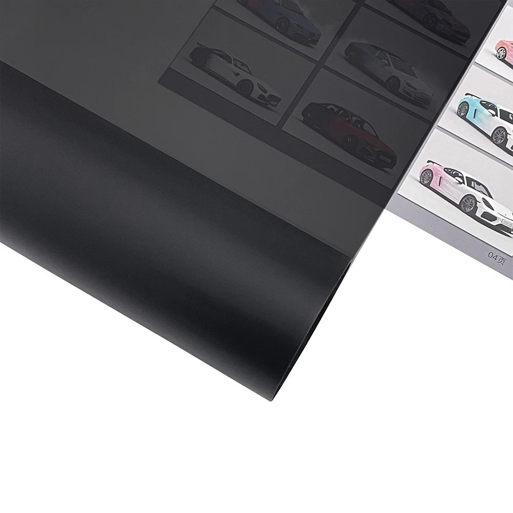 Gloss Transparent Light Black Smoke PVC Film Tint Headlight Taillight Wrap Cover Film Foil Sticker Cover Armored Film for Cars