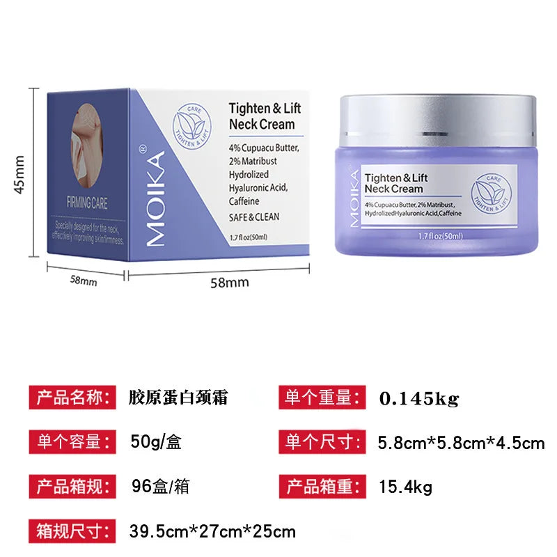 Lifting & Firming Neck Cream – Anti-Aging, Brightening & Deep Moisturizing
