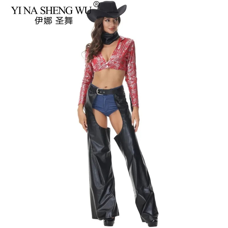 Retro 70s disco dance jumpsuit costume