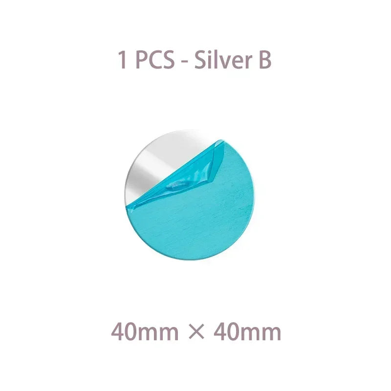 Universal Metal Plate & Metal Ring Mobile Phone Popsocket Accessories Suitable for Magnetic Phone Stands and Car Phone Holder