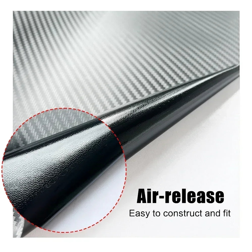 Car 3D Carbon Fiber Film Car Self-Adhesive Waterproof Protection Sticker for Auto Motorcycle Decoration Films Accessories