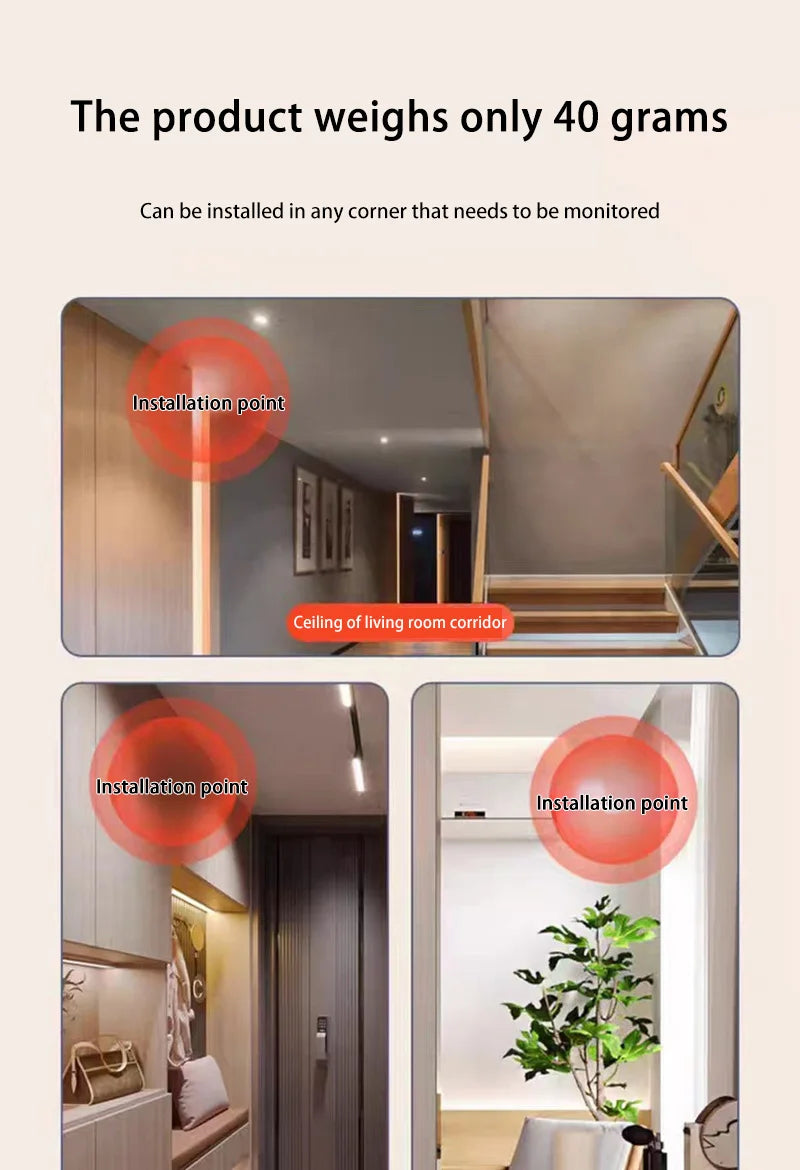 4K WiFi Indoor Security Camera — Smart Home Monitor with App