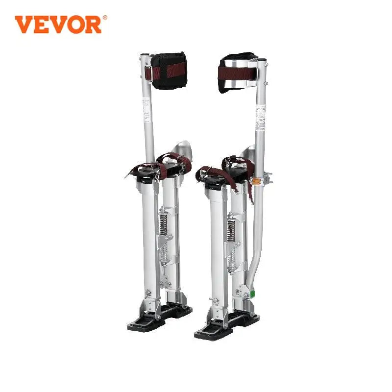 Adjustable Drywall Stilts with Knee Pads, Non-Slip 18-36in
