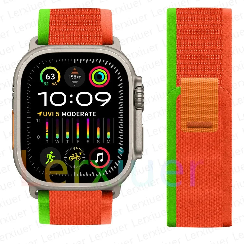 trail loop For apple watch ultra 3 2 Band 49mm 44mm 40mm 45mm 41mm 42mm correa bracelet iWatch series 7 se 8 9 10 11 46mm straps
