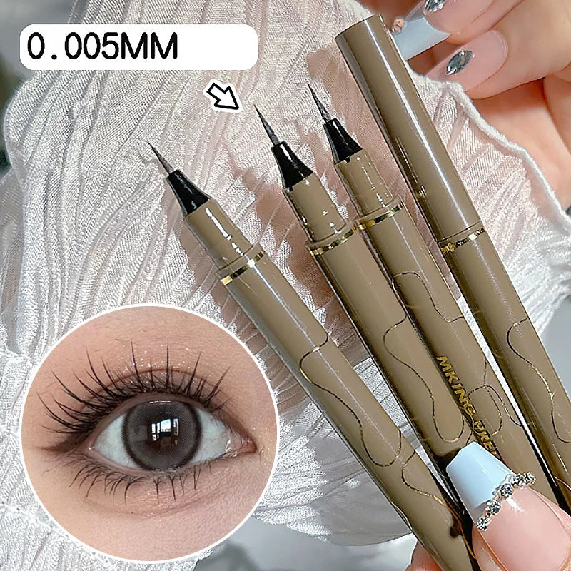 Ultra-Fine 0.005mm Liquid Eyeliner Pen – Waterproof, Quick Dry, Non-Smudge