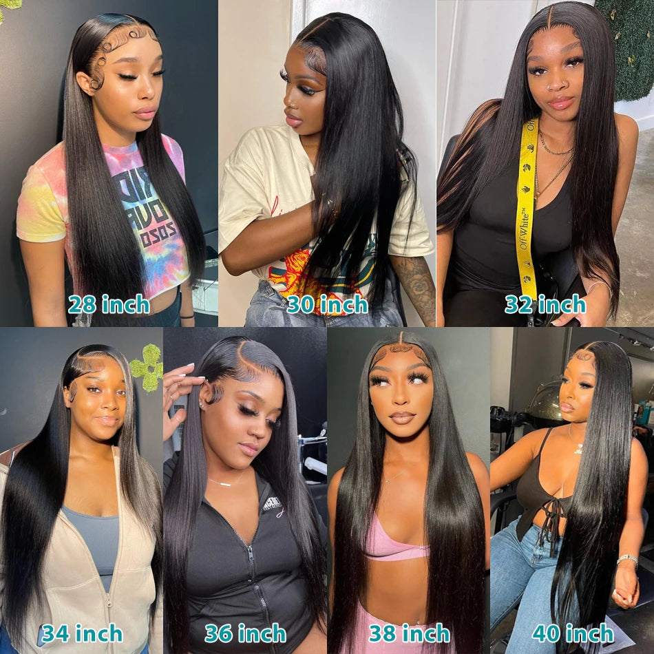 32 Inch 18A Bone Straight Human Hair Bundles 3/4 Bundles Hair 100% Raw Human Hair Bundles Deal Brazilian Virgin Hair Extensions