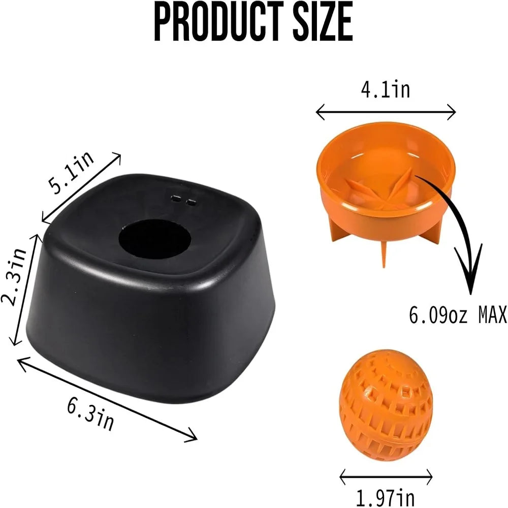 Dog Lick Bowl with Rolling Ball - Slow Feeder for Wet Food & Water - photo 7