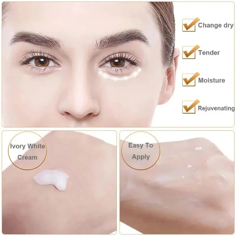 Fat Granules Remover Eye Cream Effective Remove Fat Granules Puffiness Anti-Particles Milia Remover Product Repair Eye Skin Care