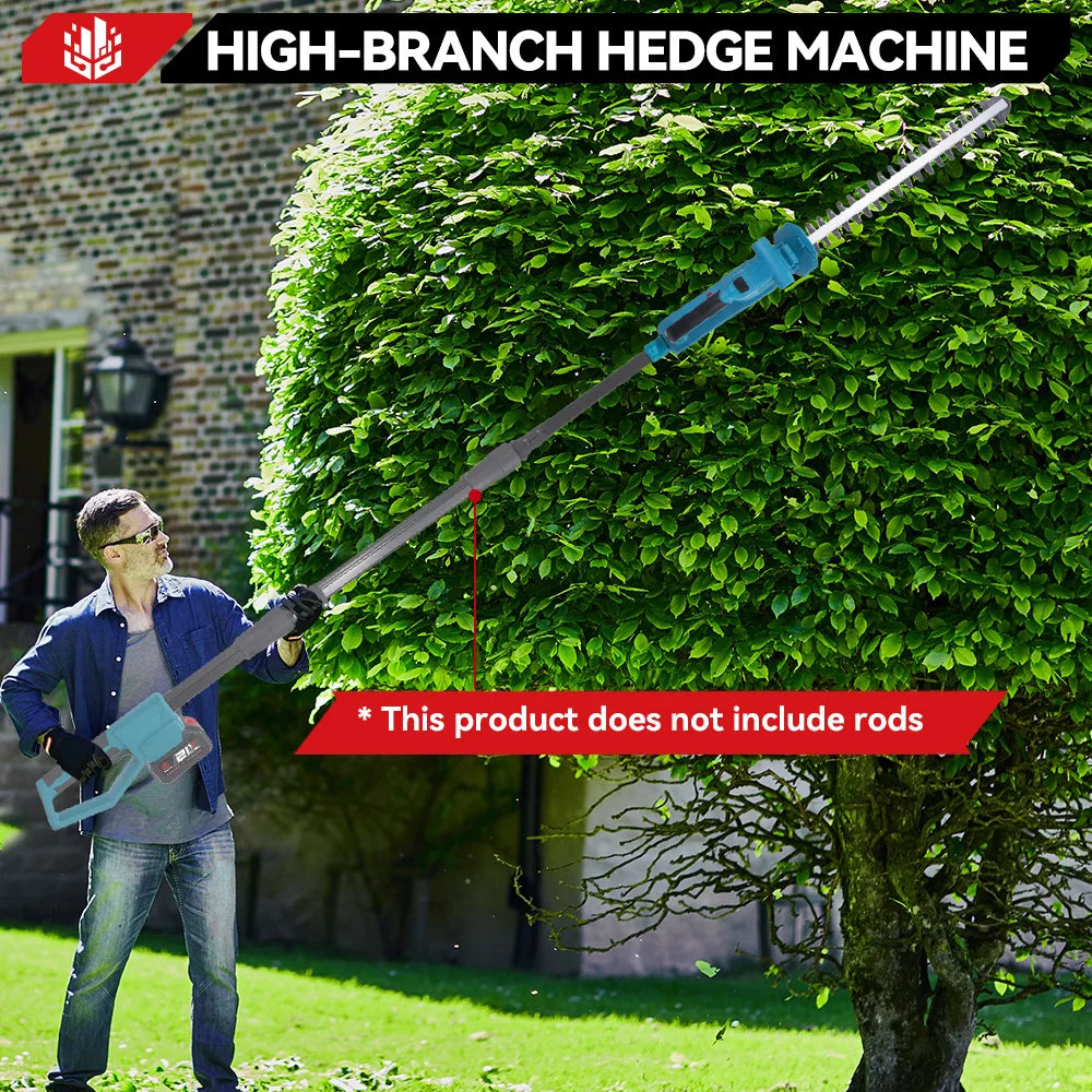 ONEVAN Cordless Hedge Trimmer – Brushless 20" Pruning Saw Compatible with Makita Battery (Battery Not Included)