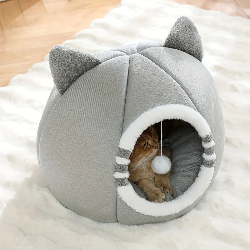 Cat Cave Nest Bed - Soft Mat Tent House – photo 3