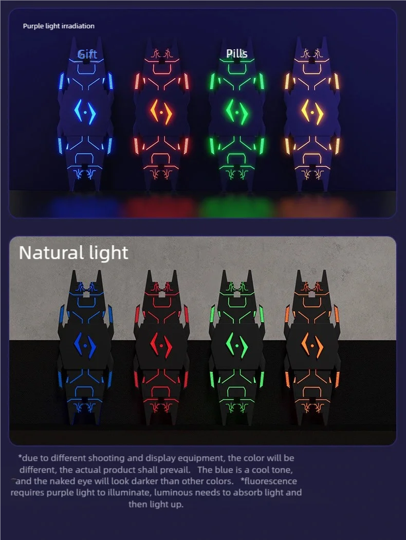 40g Stedi MP10-MP29 Water-based Fluorescent Panel Liner Paint for Model Building Fluorescent Ink Panel Line with Tools