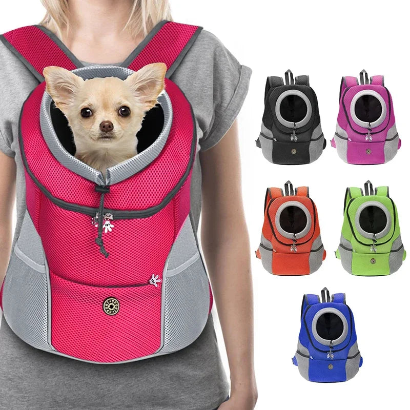 Reflective Dog Backpack Carrier - Breathable Front Pack