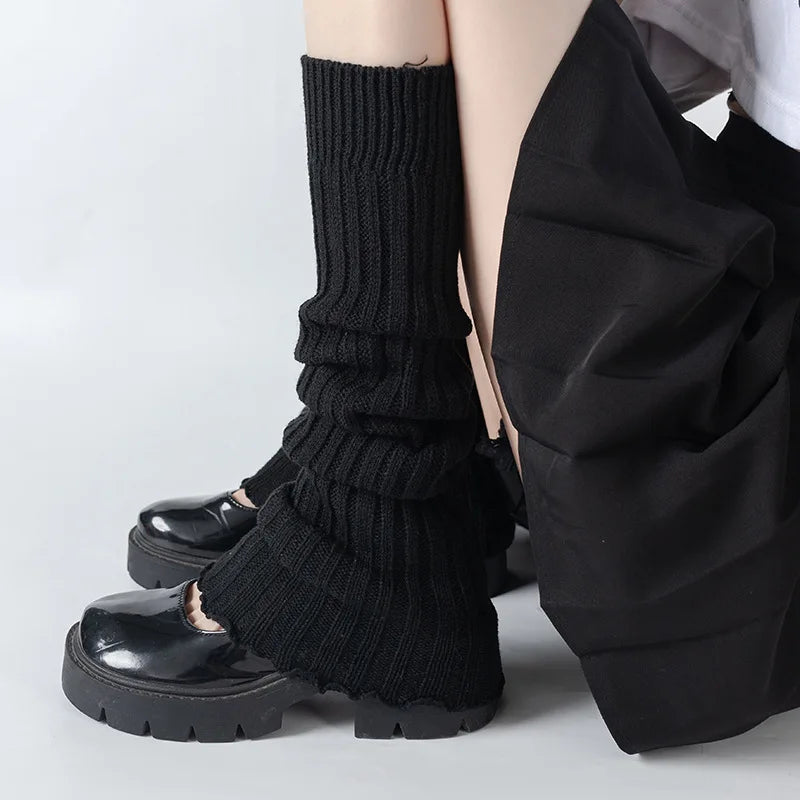 Women's Crochet Knit Leg Warmers, Boot Cuffs