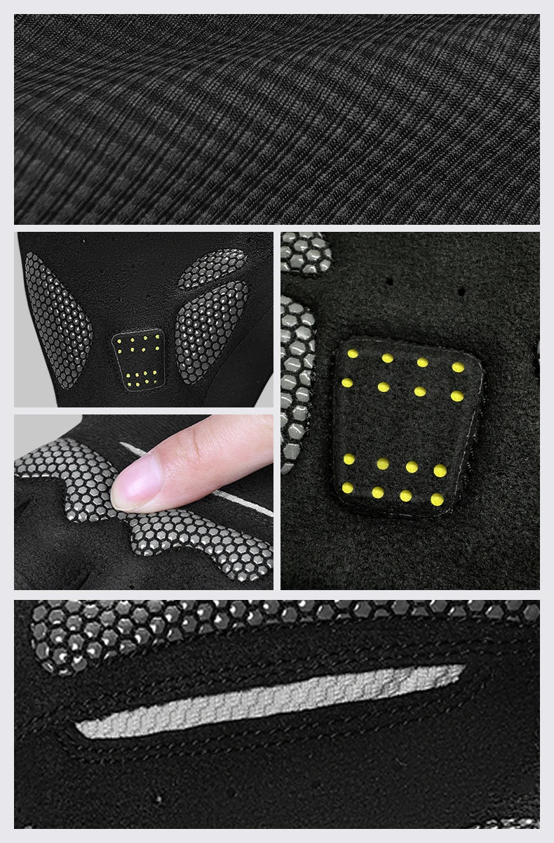 Half Finger Cycling Gloves with Padded Palm