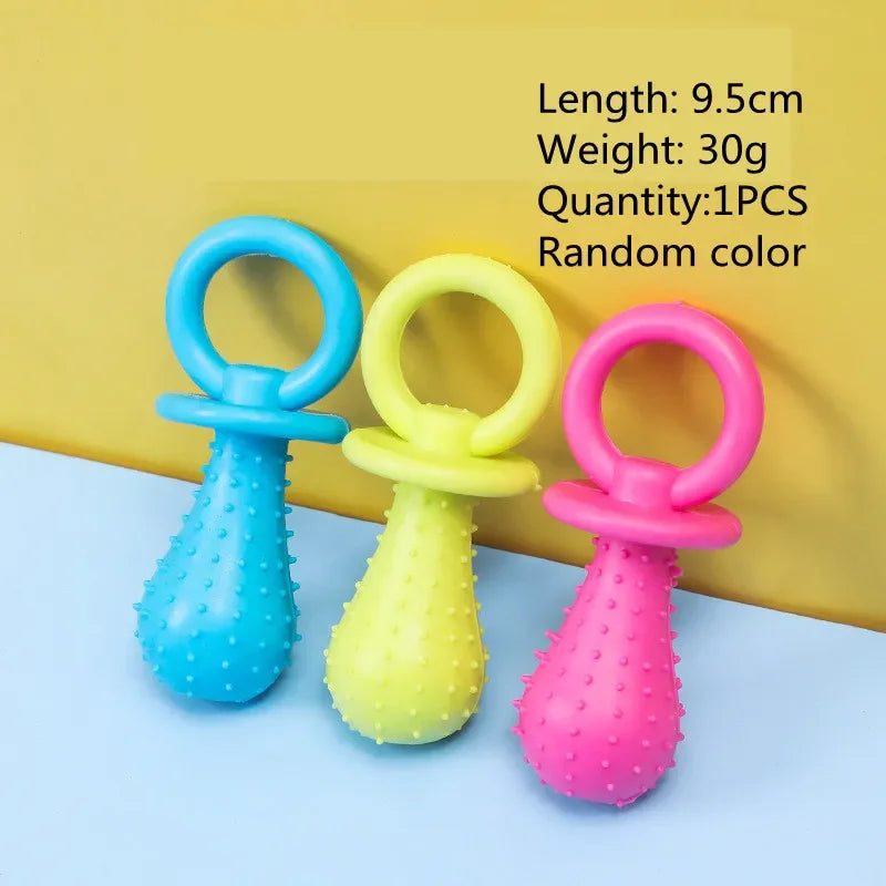 Rubber Chew Toy for Small Dogs - Non-Toxic Puppy Toy