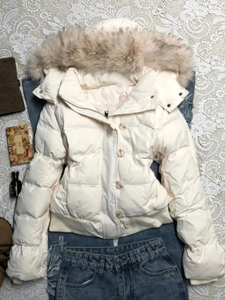 Women's Hooded Safari Zip Jacket, Vintage Streetwear