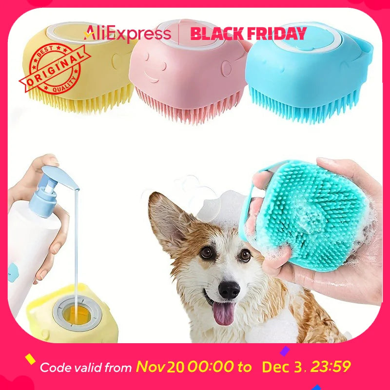 1-Pack Deshedding Tool for Dogs - Christmas Pet Grooming Kit for Reducing Hair on Furniture & Carpet