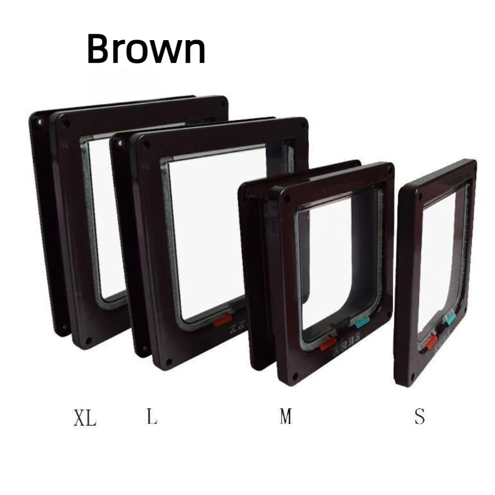 Two-Way Cat Flap Door - Scratch-Resistant Easy-Fit Pet Door – photo 6