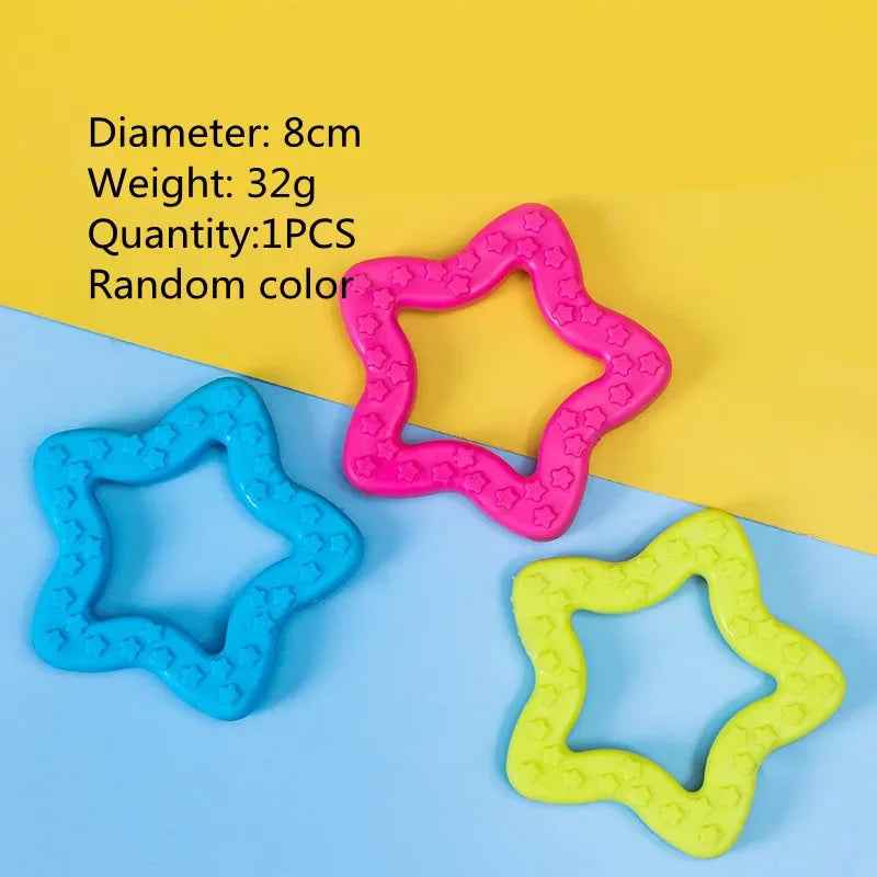 Rubber Chew Toy for Small Dogs - Non-Toxic Puppy Toy