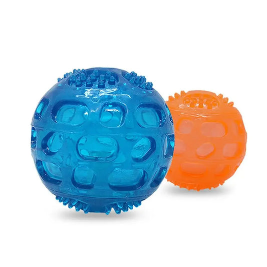 Car-Shaped Squeaky Dog Ball Toy - Anti-Bite Training Toy