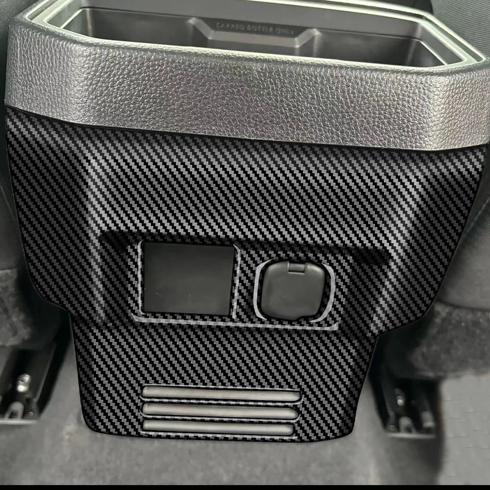 Fit for Toyota Tacoma 2024 2025 Interior Accessories Carbon Fiber Look Car Interior Cover Trim Panel Decoration Sticker