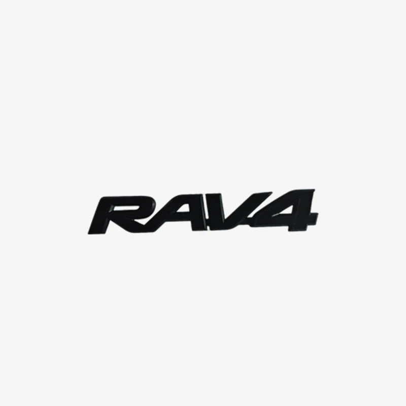 NEW ABS Car Body Trunk Emblem Sticker Rav4 LOGO For Toyota RAV4 SUV Badge Auto Rear Letter Decal Exterior Accessories