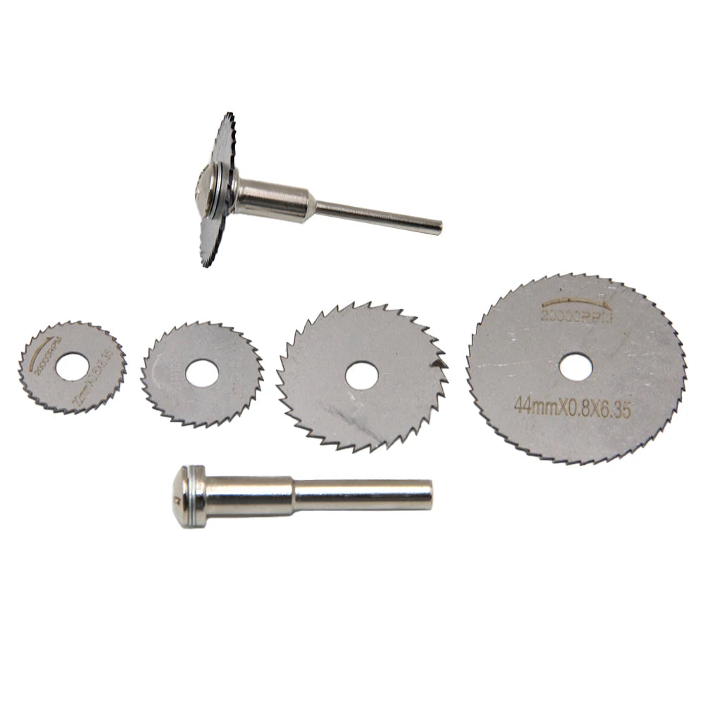 3.2mm/6mm connecting rod hand drill circular saw blade micro electric grinder accessory plastic woodworking metal cutting tool
