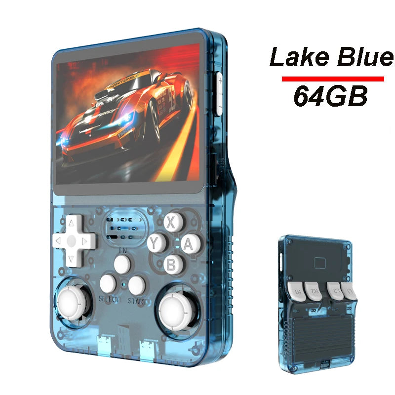 R36S Retro Handheld Game Console Original Arkos System 3.5 Inch IPS Screen Portable Pocket Video Player Game 64GB 128GB Boy Gift