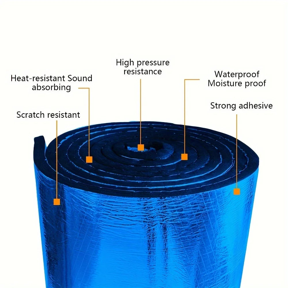 Self-Adhesive Car Thermal and Acoustic Insulation Foil Pads - view 2