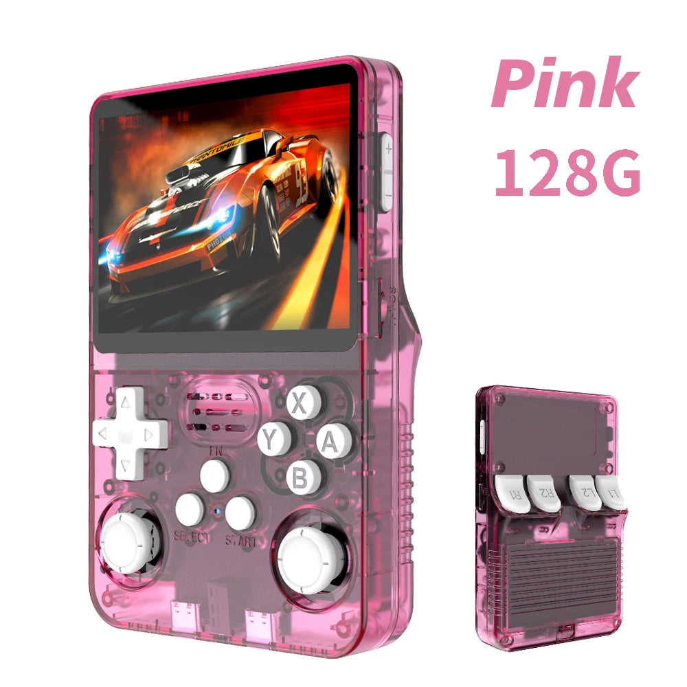 Original Arkos System R36S Retro Game Console Handheld 3.5" Consolas R36 S Portable Pocket Video Player 64GB 128GB Kid Gift
