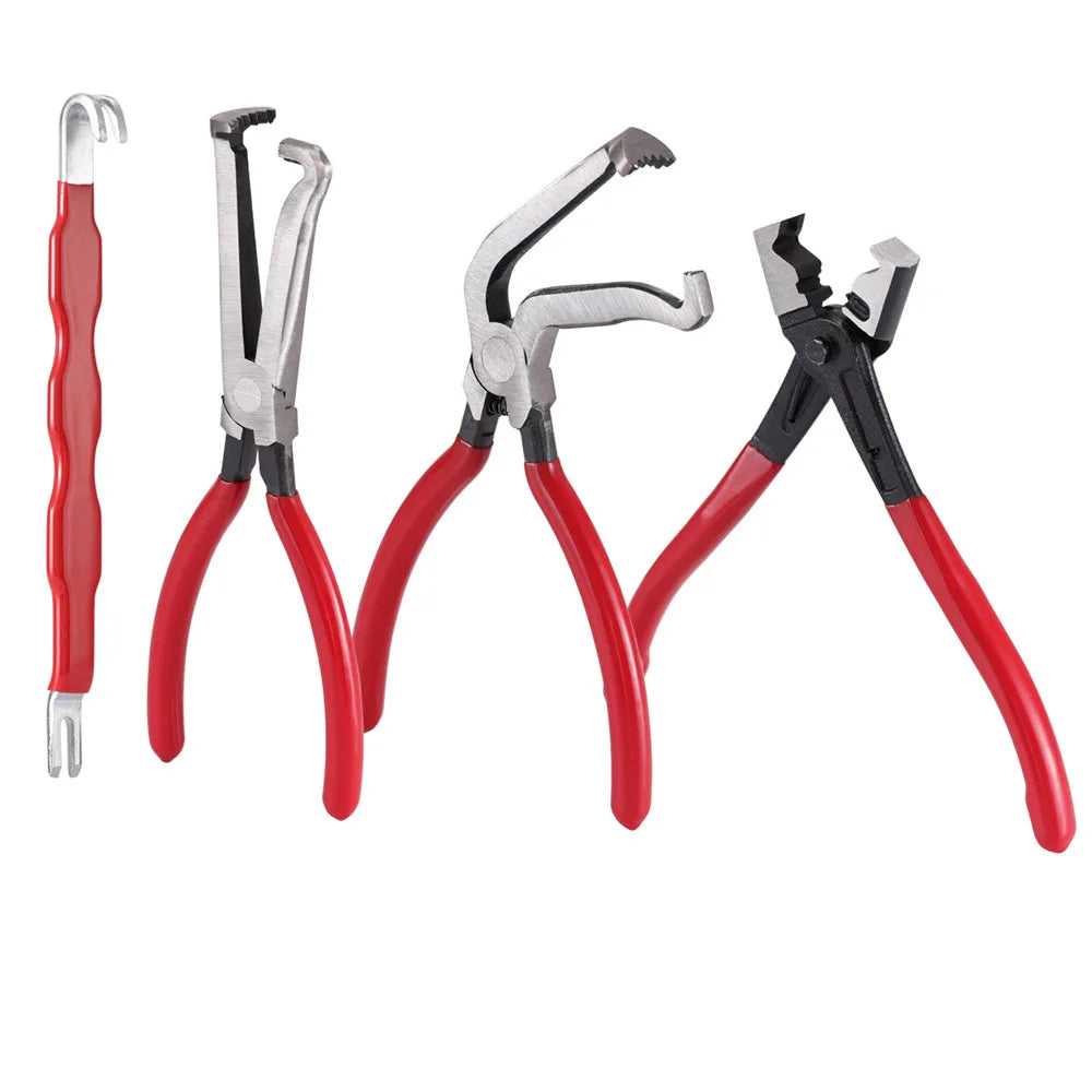 4Pcs Electrical Disconnect Pliers 60° Angle And Straight Pliers/Designed for Automotive Sensors And Connectors