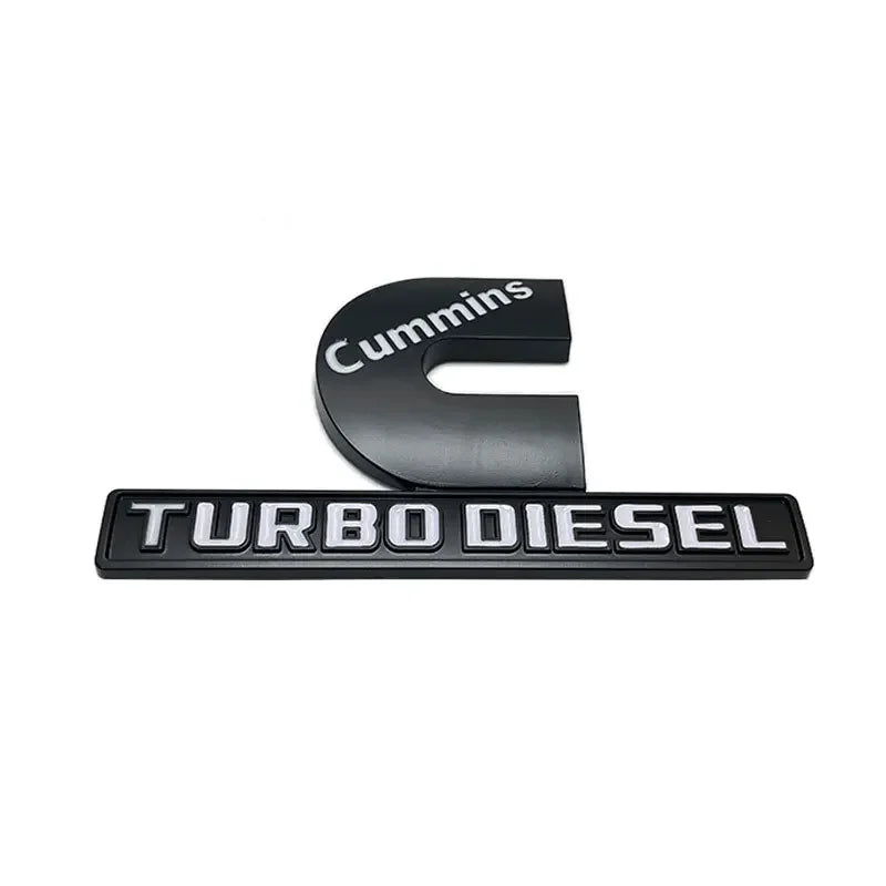 CUMMINS TURBO DIESEL Logo Decal Sticker for Dodge Ram 1500/2500