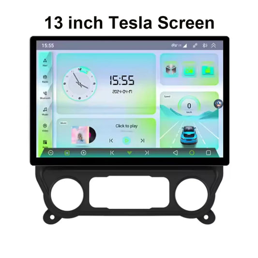 13" Android Car Stereo with CarPlay & Android Auto — Chevrolet Silverado & GMC Sierra (2014–2018)