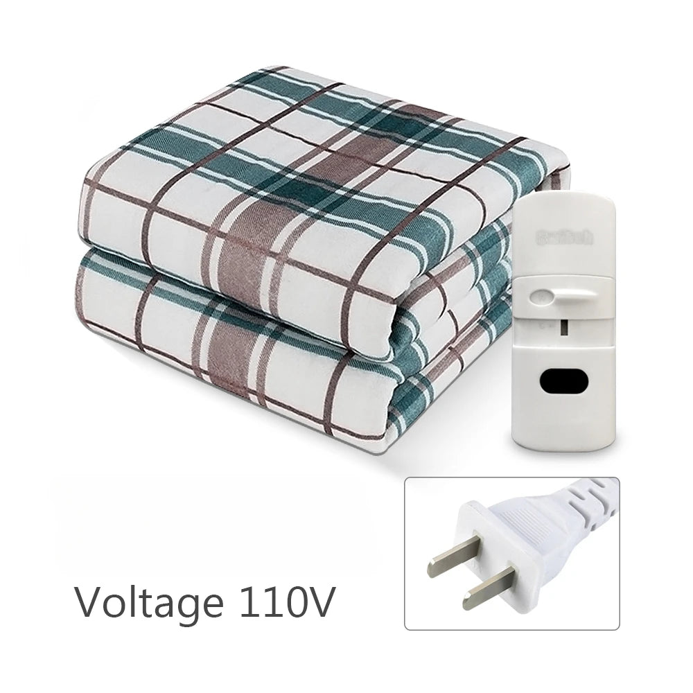 Electric Heated Under Blanket with Thermostat, 3 Sizes
