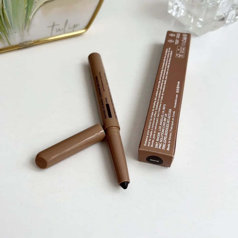 Brand Skin Peptide Lip Shape Pen Lip Liner Long Lasting Lip Tint Pencil Pen Makeup Lipstick Powder Blusher Gloss Rouge Makeup
