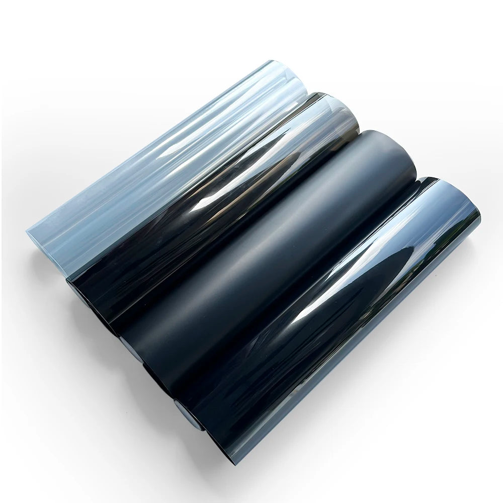 30cm Car Headlight Taillight Smoke Black PVC Films Car Vinyl film Tint Headlight Taillight Wrap Cover Sticker for Car Accessorie