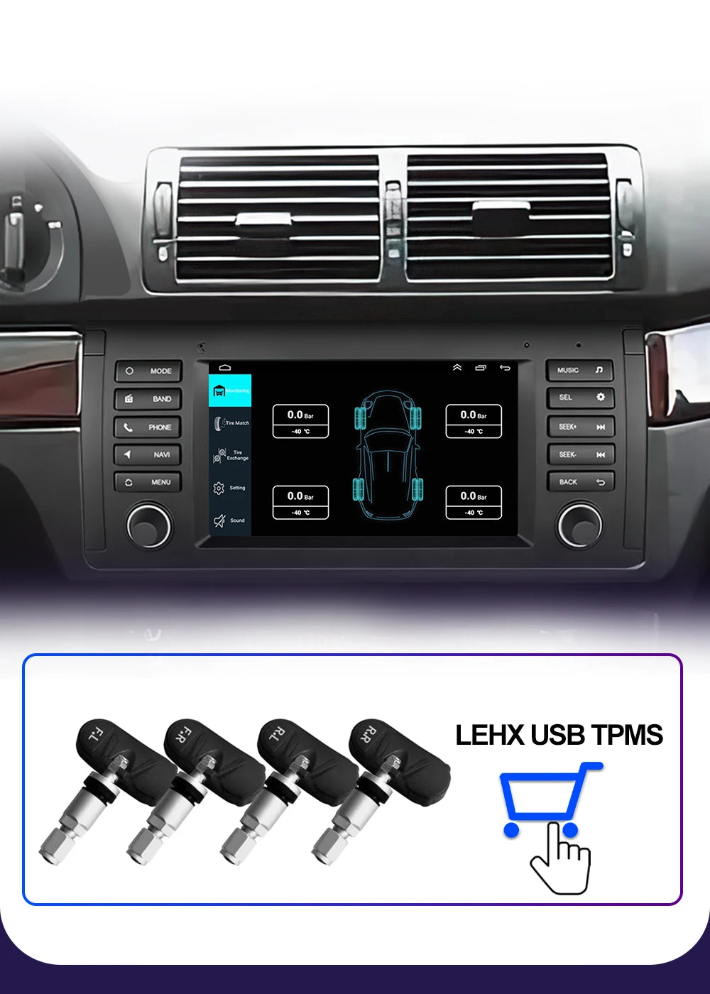 LEHX L6 2din Android14 Auto Carplay Car Radio Multimedia Stereo For BMW E53 5 Series E39 M5 1995-2003 Stereo autoradio gps 2 din