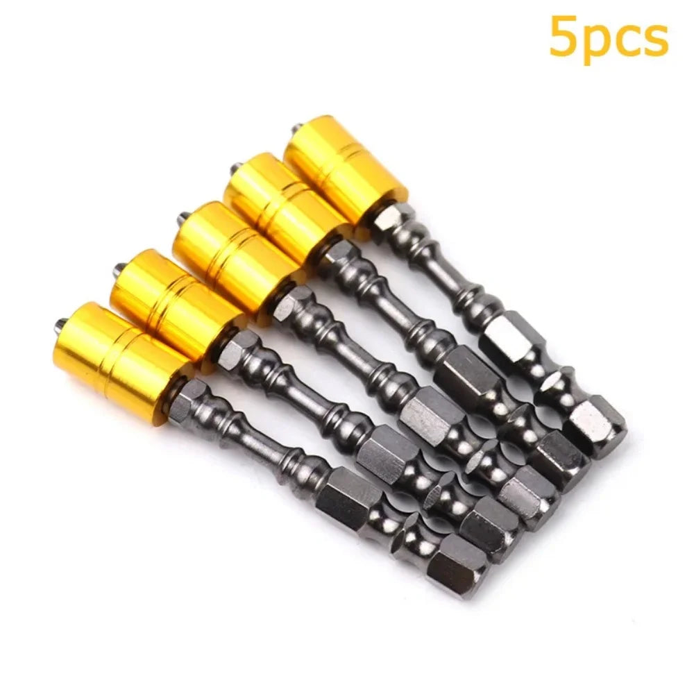 TINSOL Strong Magnetic Phillips Screwdriver Bit Set 65mm Drywall Plasterboard Electronic Screwdriver Bits for Electric Drill DIY