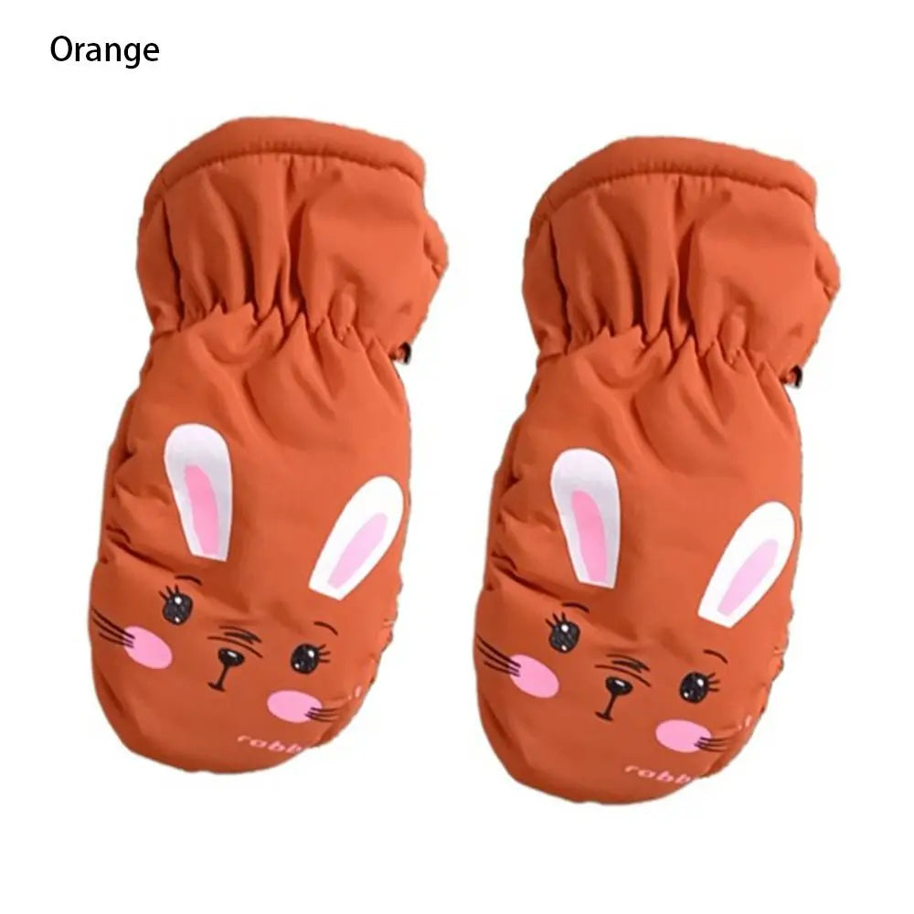 Toddler Cartoon Bunny Mittens - Warm Full Finger Gloves 0-5 Years - photo 17