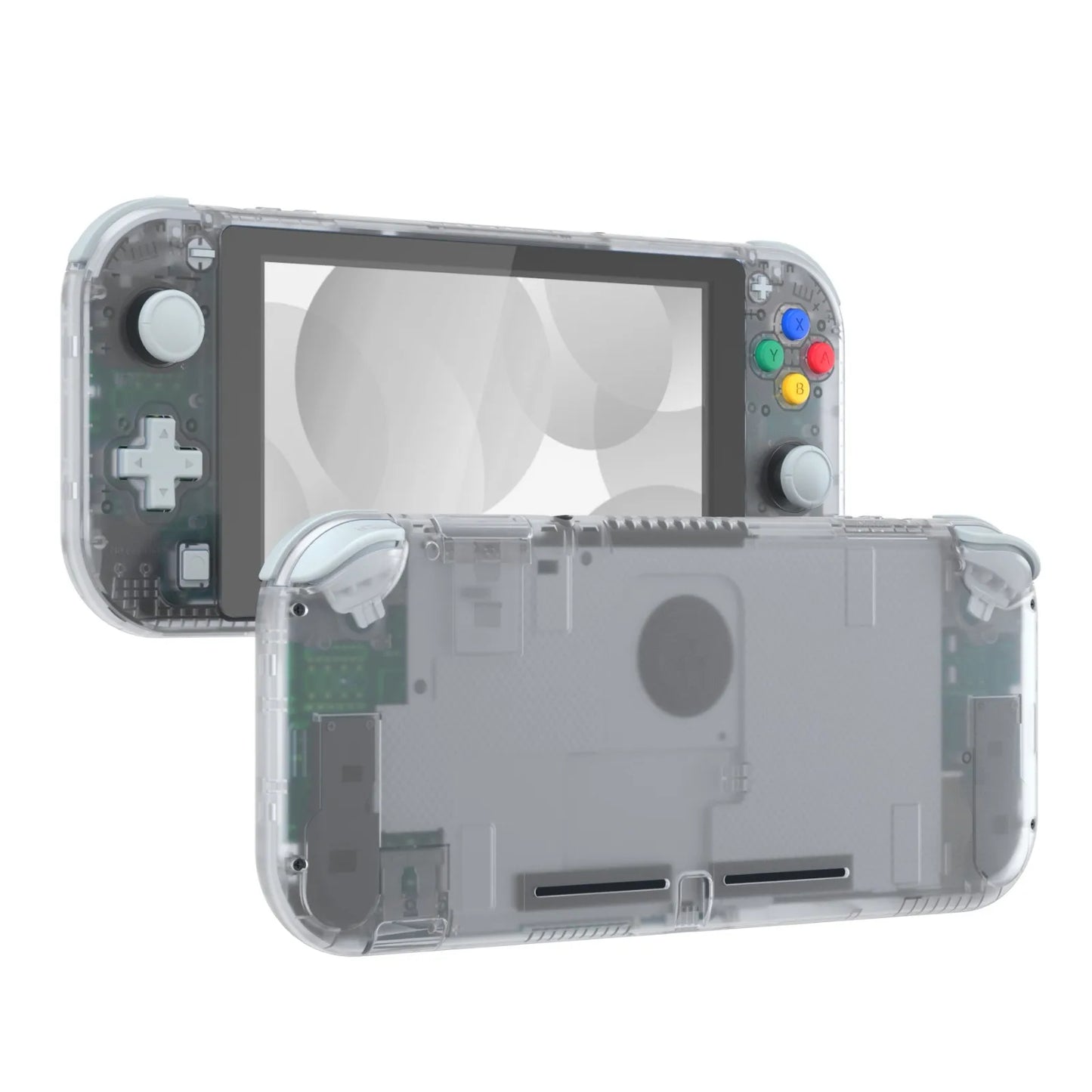 eXtremeRate Replacement Handheld Controller Housing Custom Shell with Screen Protector & ABXY Buttons for Nintendo Switch Lite