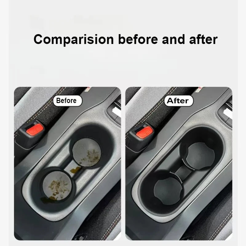 For Toyota Corolla Altis E210 2019 2020 2021 2022 2023 2024 Water Cup Holder TPE Central Control Drinks Holder Storage Box