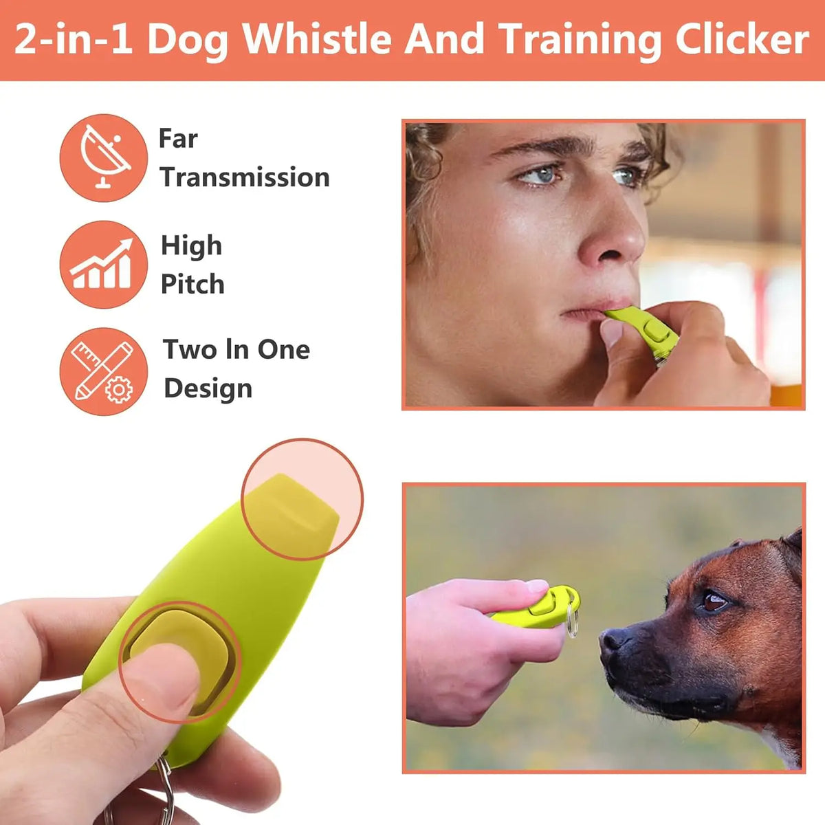 Compact Dog Training Kit - Pouch, Clicker, Whistle & Bags – photo 4