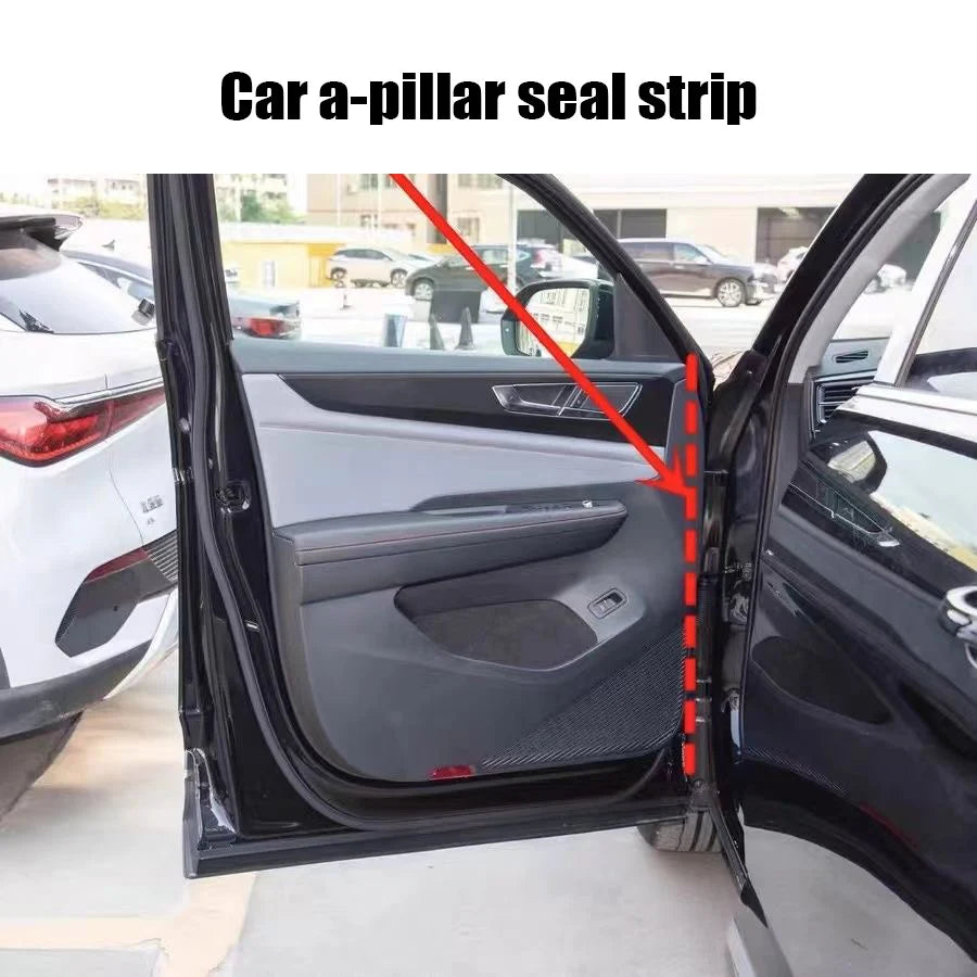Rubber Car A-Pillar Seal Strip for Doors and Windscreen