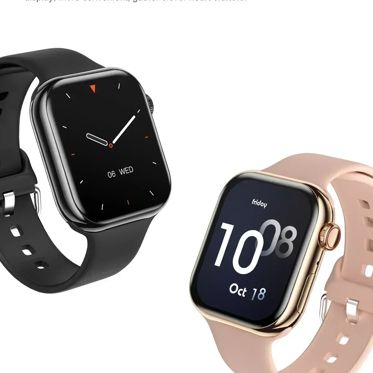 Smart Watch Series 10 – 1.9" OLED HD Screen, GPS, NFC, BT Calling, Wireless Charging, IP68 | iOS & Android | Multiple Strap Options