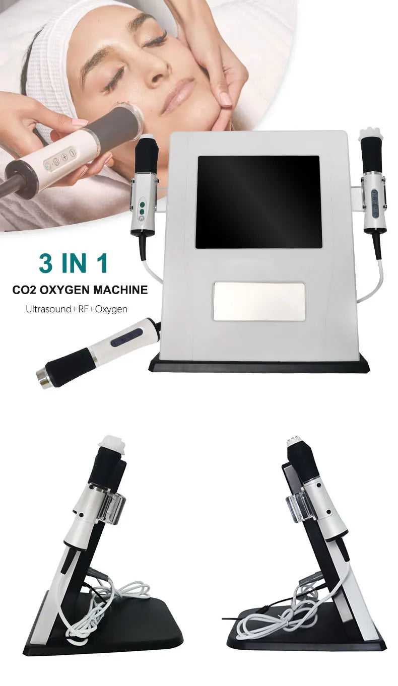 New Design 3 in 1 Oxygen  Bubble Skin Tightening Facial Machine for Wrinkle Remover  Hydro Facial Machine