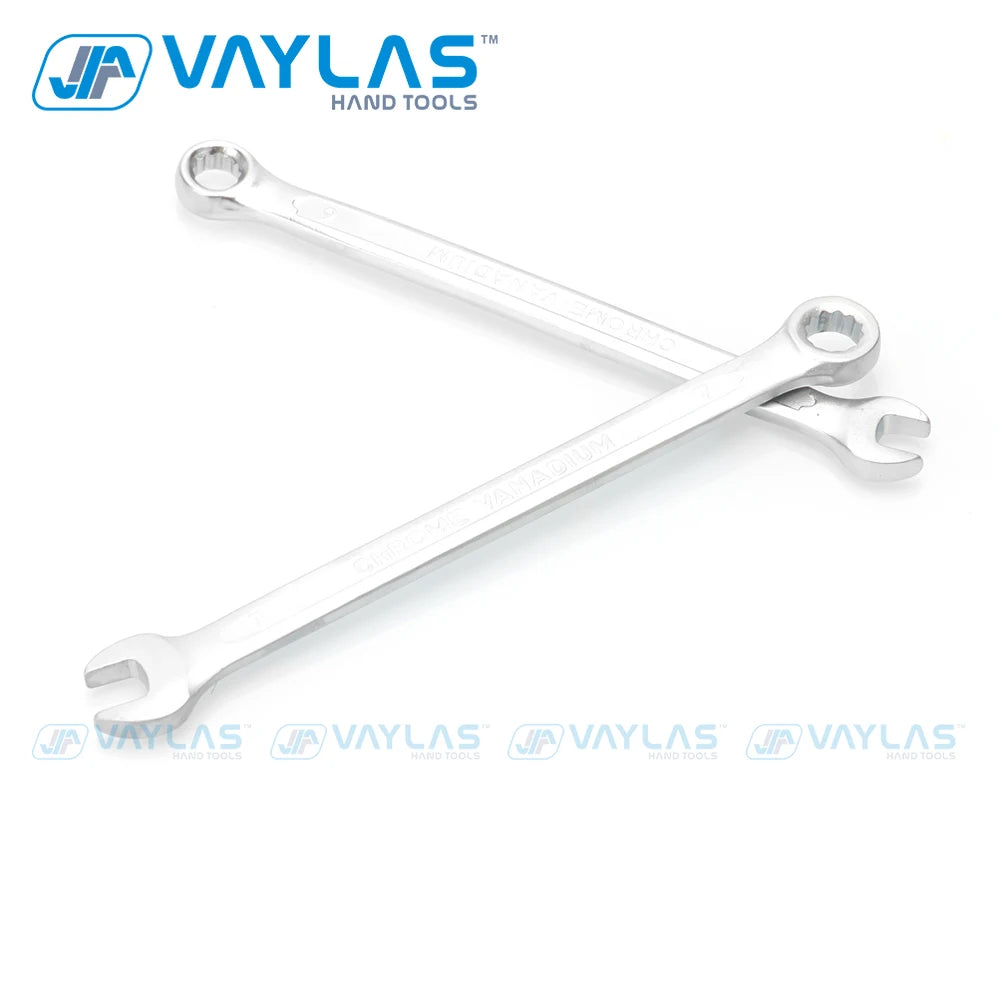 6-32mm Open Box End Combination Wrench Chrome Vanadium Opened Ring Combo Spanner Household Car Repair Hand Tools Home Use Keys
