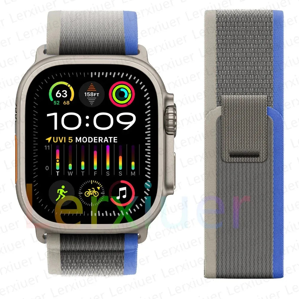 trail loop For apple watch ultra 3 2 Band 49mm 44mm 40mm 45mm 41mm 42mm correa bracelet iWatch series 7 se 8 9 10 11 46mm straps