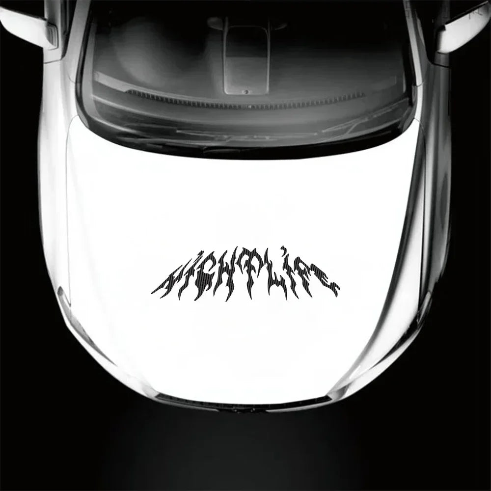 Nightlife Car Rear Windshield Sticker Waterproof Decor Decal Vinyl Decoration Universal For Audi BMW Toyota Opel Seat VW Peugeot